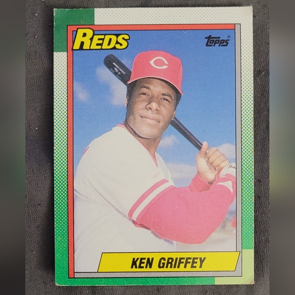 Topps 1990 Ken Griffey #581 Card - Picture 1 of 2